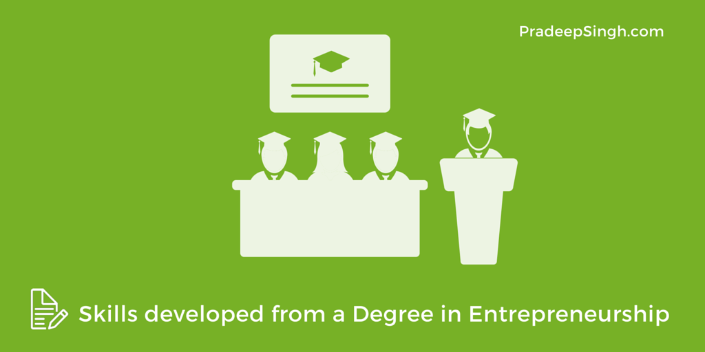 Skills from Degree in Entrepreneurship